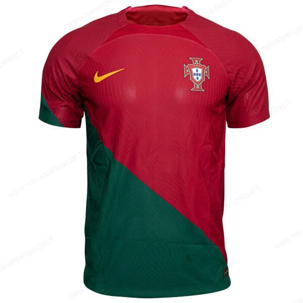 Portugali Koti Pelaajan versio Jalkapallo pelipaita 2022
